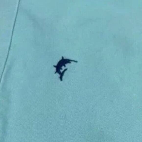 J. Crew Marlin Embroidered Swordfish Shorts Men's Size 32 Cool Comfort Summer - Picture 3 of 4